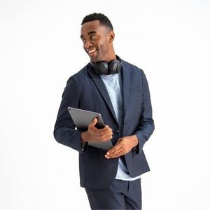 Haggar Smartwash Jogger Suit Blazer Jacket